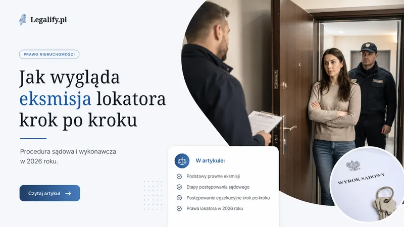 Jak wygląda eksmisja lokatora krok po kroku