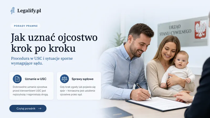 Jak uznać ojcostwo krok po kroku