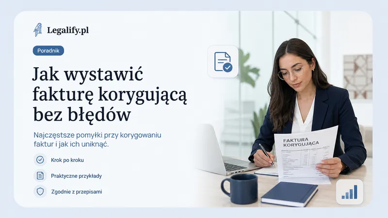 Jak wystawić fakturę korygującą bez błędów