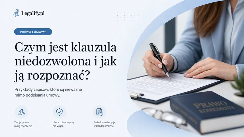 Czym jest klauzula niedozwolona i jak ją rozpoznać
