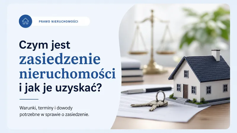 Czym jest zasiedzenie nieruchomości i jak je uzyskać