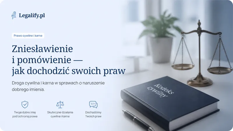 Zniesławienie i pomówienie — jak dochodzić swoich praw