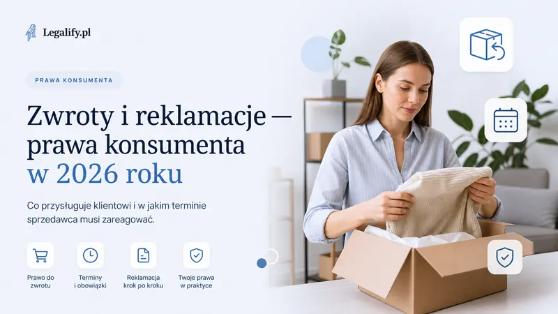 Zwroty i reklamacje — prawa konsumenta w 2026 roku